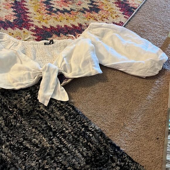 Zara large crop top - Picture 3 of 6